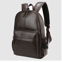 Mochila de Couro Compacta Modelo Urbano Notebook 14 Polegadas