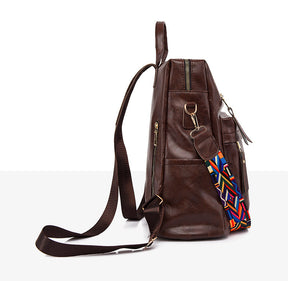 Mochila Feminina em Couro Vintage Luise