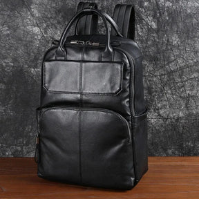 Mochila de Couro Genuíno Ártemis