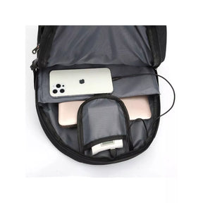 Mochila XIAOBANG Para Notebook Impermeável Com Cadeado Entra USB/Fone